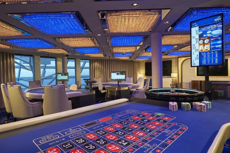Try your luck at the Haven Casino on Norwegian Joy.