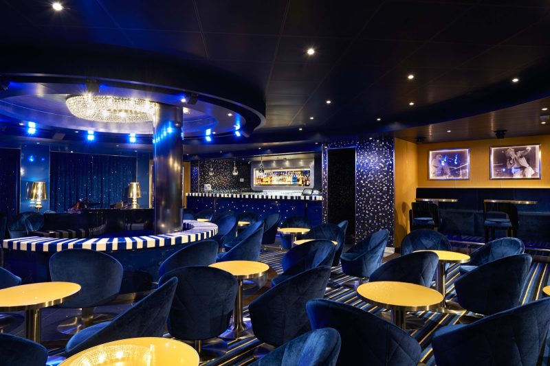 For a relaxing evening of entertainment, visit Piano Bar 88 on Carnival Vista.