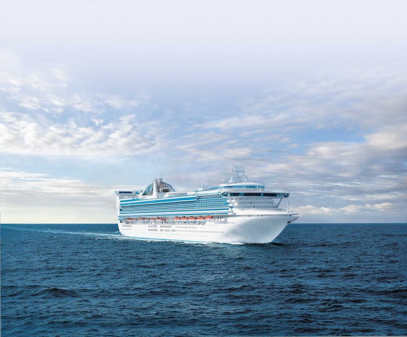 Golden Princess sails in and out of the U.S. West Coast, British Columbia, Latin America, Australia and New Zealand.