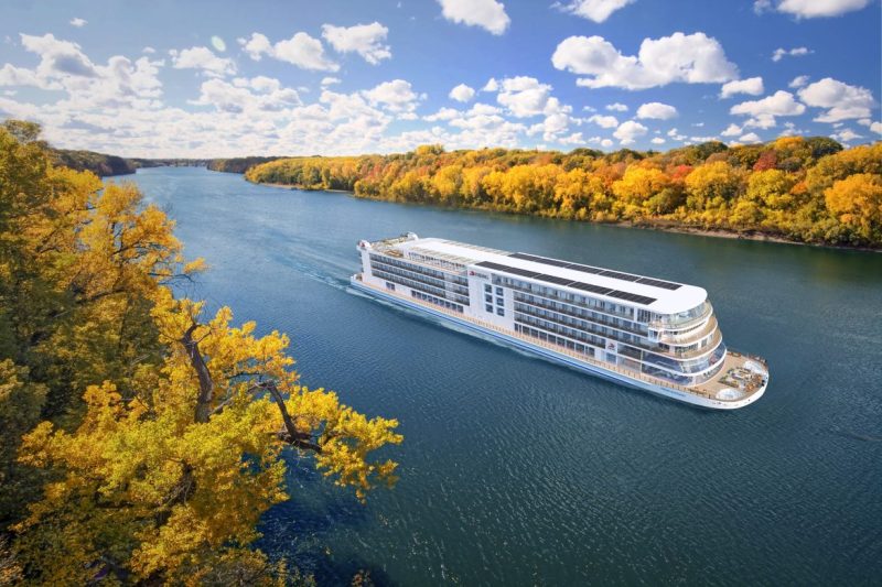 Sleek, Scandinavia-style riverboat to cruise the Mississippi