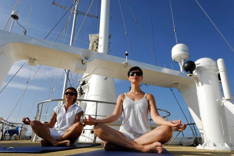 Find your perfect state of bliss on a luxury cruise aboard Ponant's Le Lyrial. 