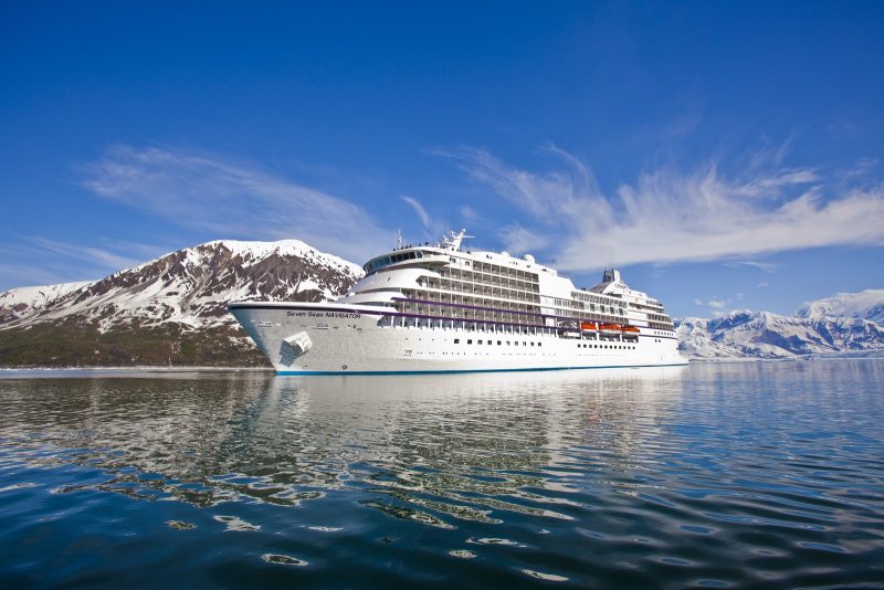 Enjoy smooth sailing on Regent's Seven Seas Navigator in Alaska.