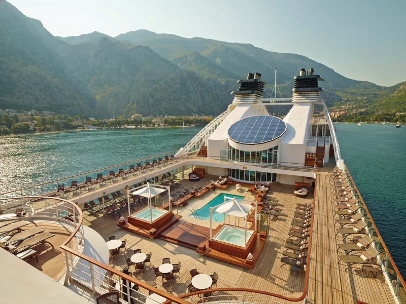 Pool deck