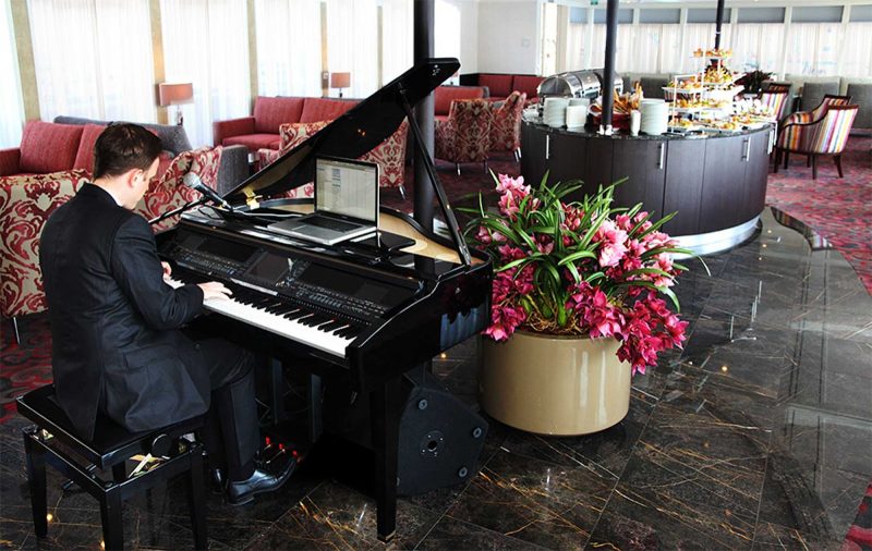 Relax to soothing piano music during your sailing on Europe's waterways on AmaSerena. 