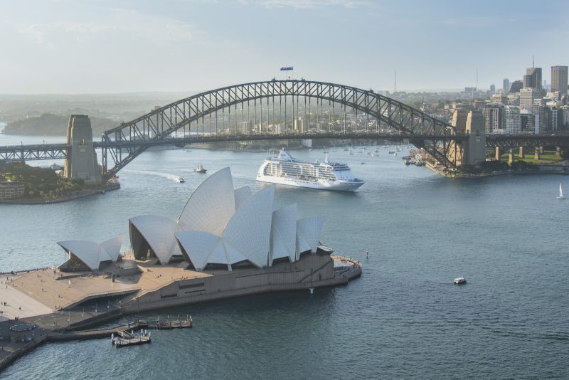 Take in the sights of Sydney, Australia, on Regent Seven Seas Voyager.