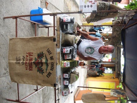 Went ashore to buy coffee in Puntarenas