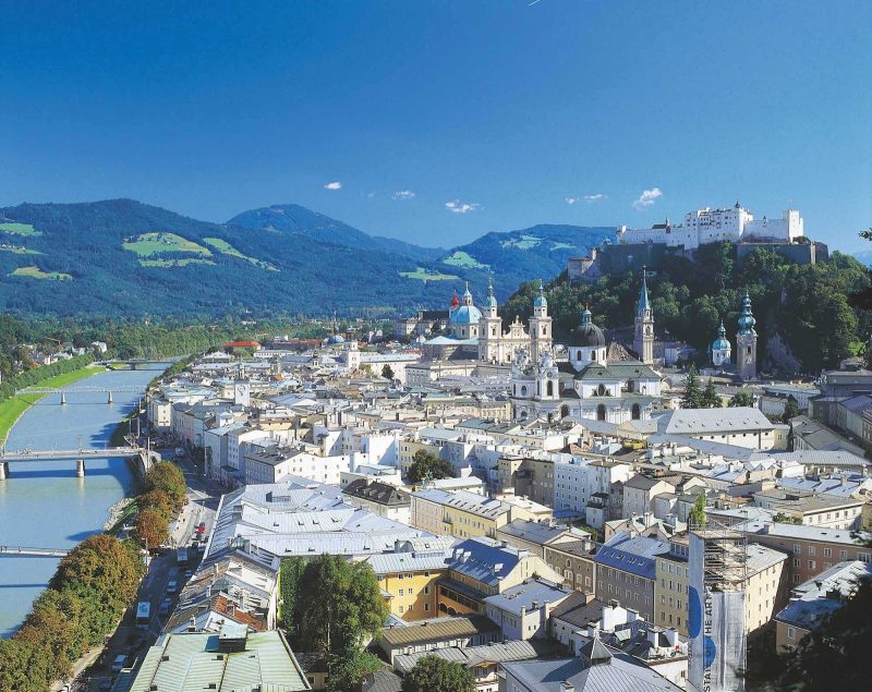 Salzburg City, Austria.