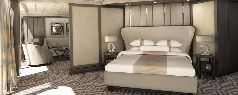 The Club World Owner’s Suite, part of the new look for Azamara in 2016.