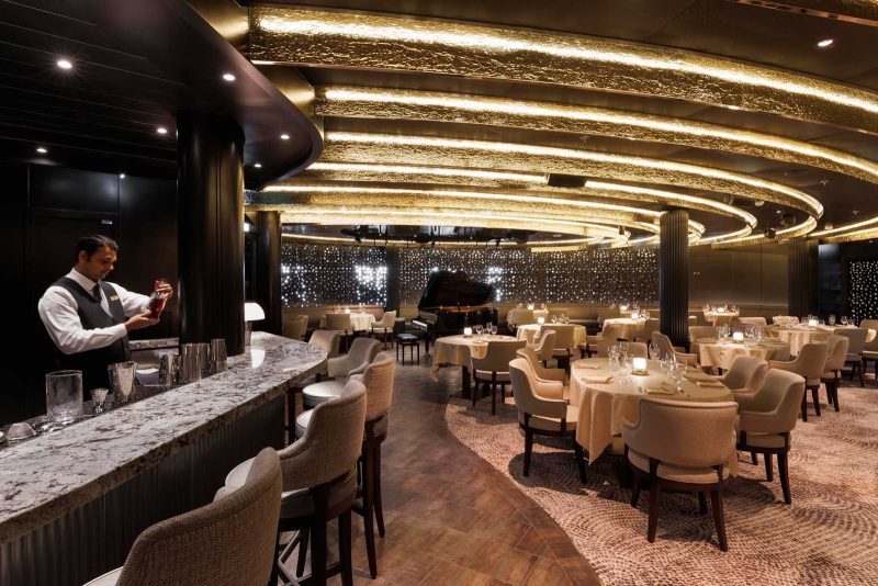 Jazz and small plates combine nicely at Silver Note on your Silversea sailing.