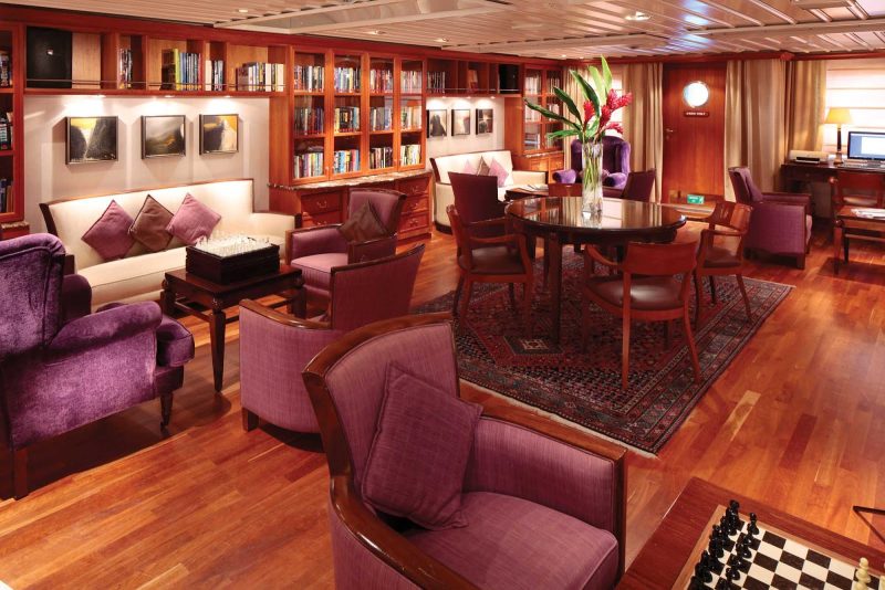 Settle in with a good book or a lively conversation on a SeaDream cruise.