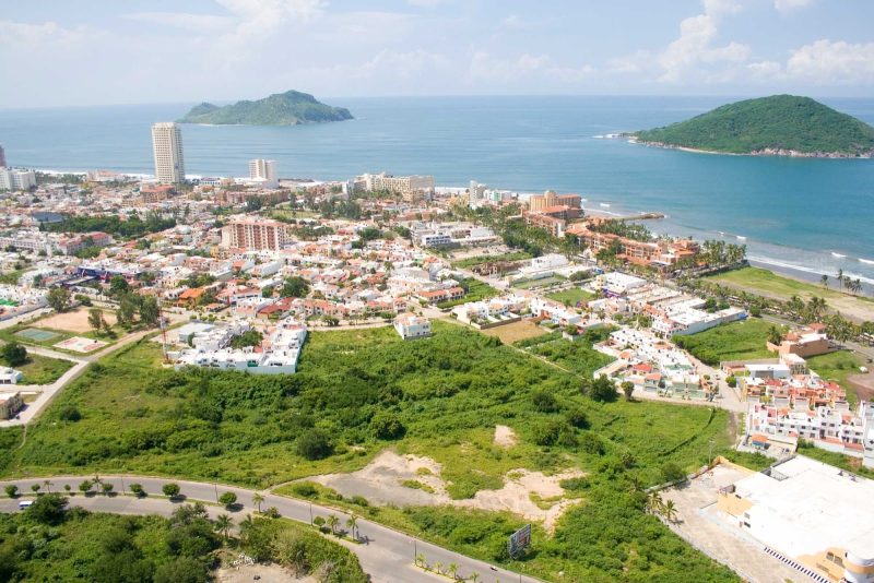 The Golden Zone of Mazatlan, Mexico.