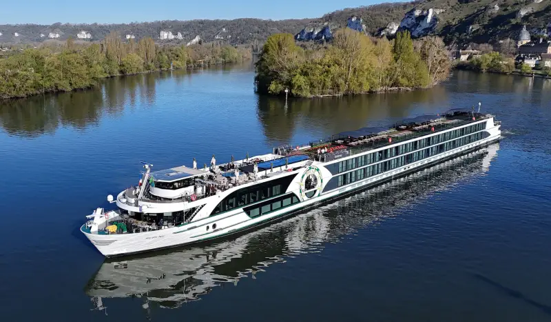 Tauck's 124-guest ms Serene on the Seine.