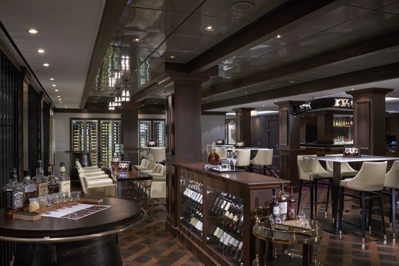 La Cave is Norwegian Joy's source for fine wines and spirits.  