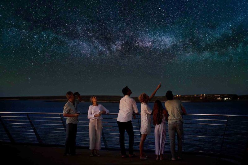 Take advantage of the stupendous stargazing during your visit to the Galapagos. 