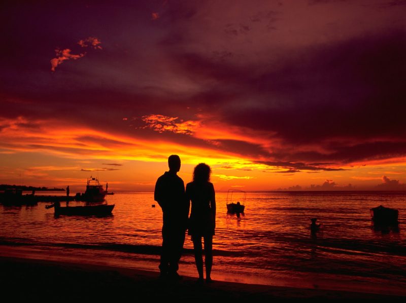 Take some time to enjoy a beautiful sunset on Grenada.
