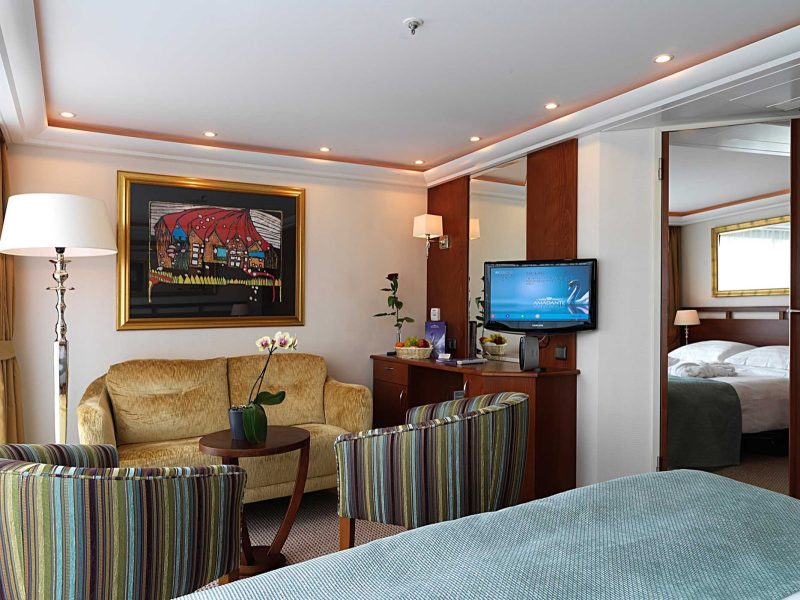 Modern stateroom