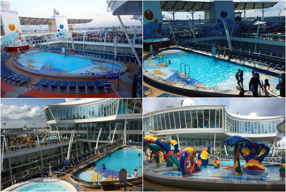 Pools on Oasis of the Seas