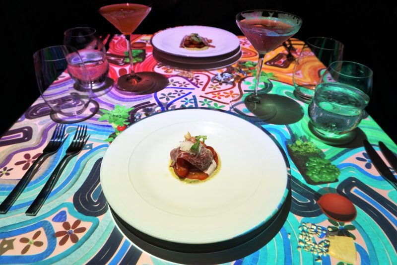 Le Petit Chef and Friends is a digitally enhanced, interactive dining experience featured every night at Le Grand Bistro.