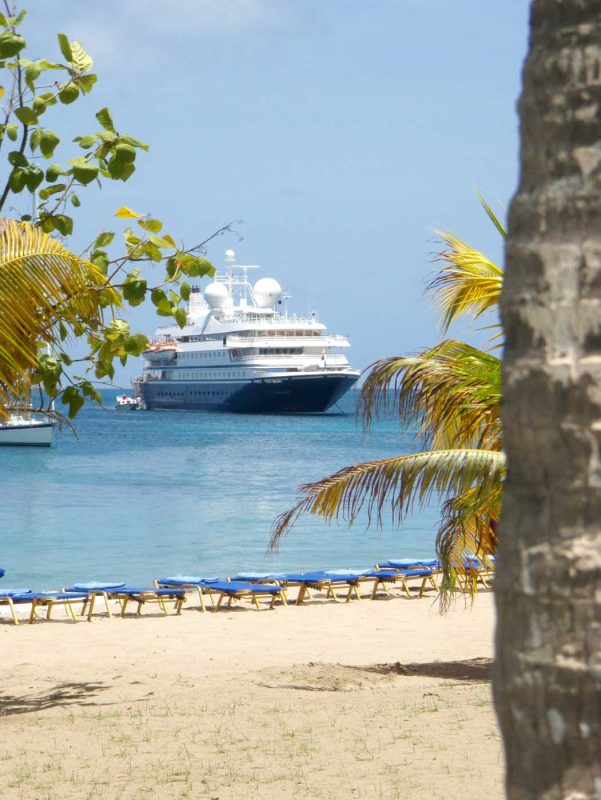 Visit the island of Mayreau in the Grenadines on a SeaDream cruise.