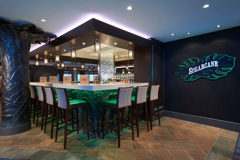 Sip at Sugarcane Mojito Bar, one of 21 bars and lounges on board Norwegian Escape.