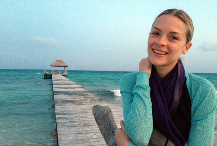 Jamie King at the Viceroy Riviera Maya in Mexico.