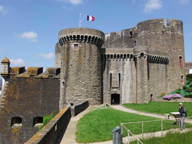 The Château de Brest is a castle in Brest, Finistère, France, that's still used today as a military fortress.