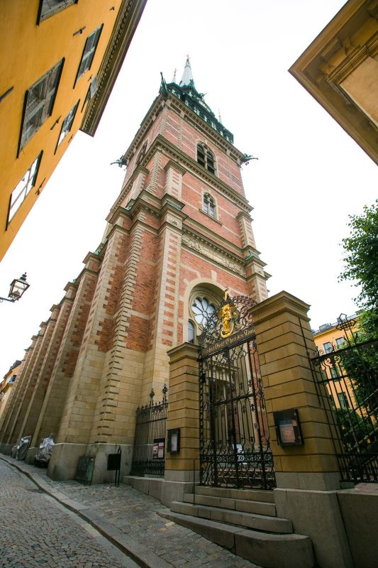 The German Church, sometimes called St. Gertrude's Church, is a church in Gamla stan, the old town in central Stockholm.