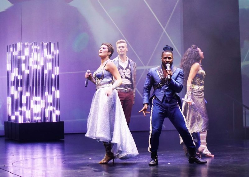 One of the three original theatrical productions on Celebrity Edge.