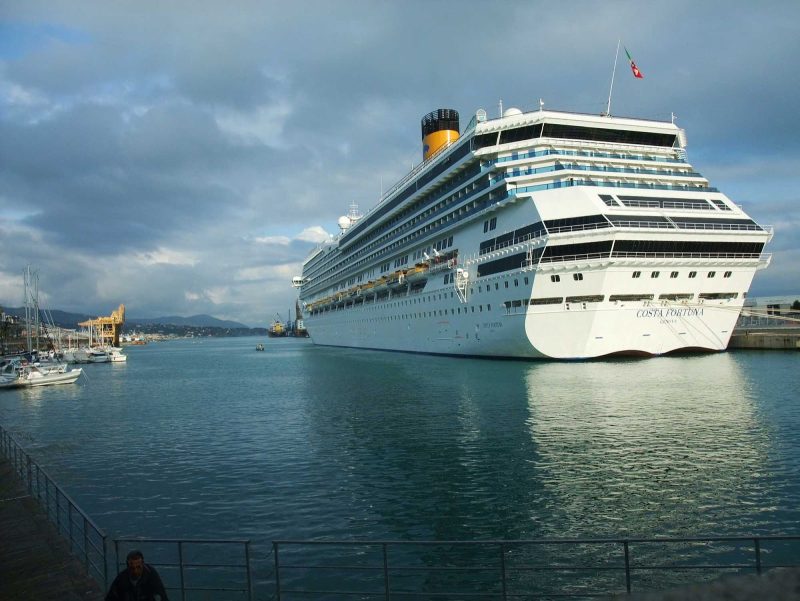 Costa Fortuna's atmosphere is steeped in history and elegance. The ship cruises in and around the Mediterranean.