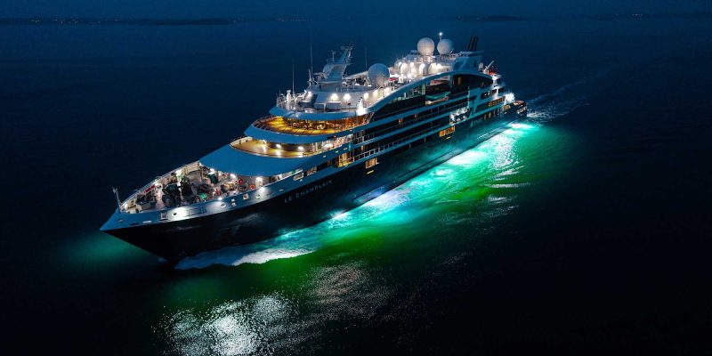 Le Champlain from Ponant sails expedition routes to far-flung corners of the globe
