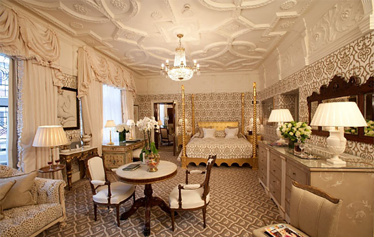 The Tudor Suite at the Milestone Hotel and Residence in London.