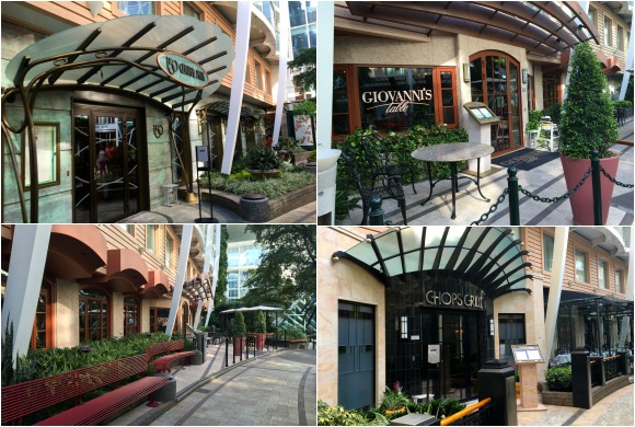 Central Park Specialty Restaurants on Royal Caribbean’s – Oasis of the Seas