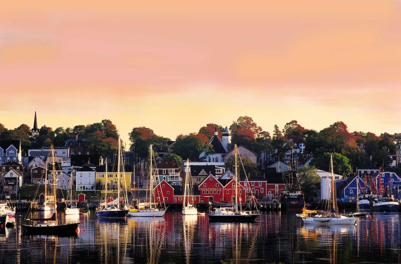 The picture-perfect town of Lunenburg lies 57 miles southwest of Halifax. It's one of only two urban communities in North America designated as a UNESCO World Heritage site.