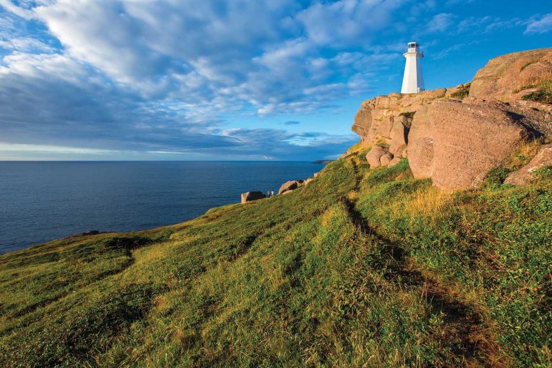 Built in 1836, the Cape Spear Lighthouse is now a national historic site and the oldest surviving lighthouse in Newfoundland.