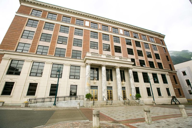 The State Capitol building in Juneau, Alaska.