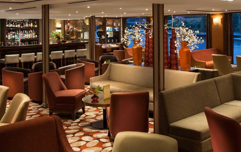 Meet interesting new people in the main lounge and bar aboard your AmaWaterways sailing.
