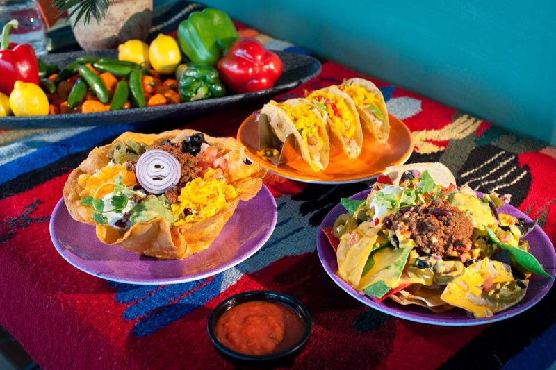 Some of the Mexican fare served up at Rita's Cantina aboard Radiance of the Seas.