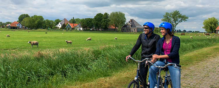 Take a bike excursion for a healthy way to see the sights along Europe's scenic waterways.