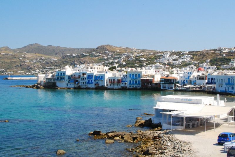 The island of Mykonos, Greece