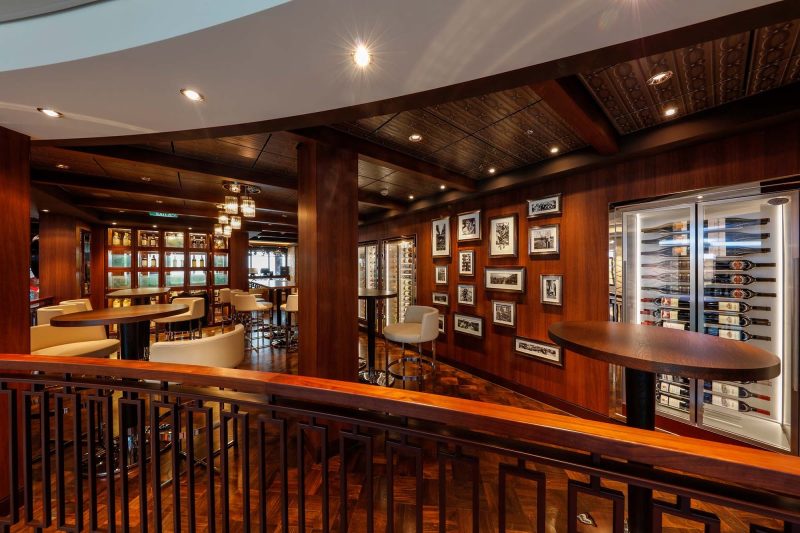 Elevate your wine IQ at the Wine Bar aboard Norwegian Escape.