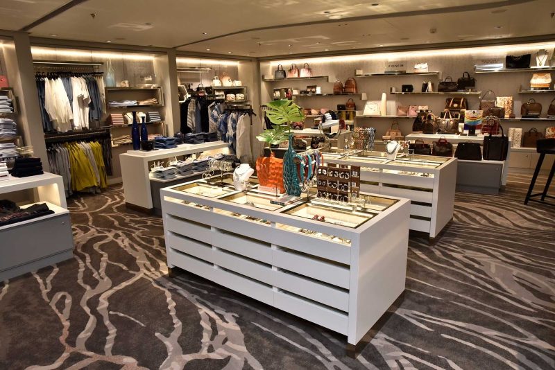 Pop into the shops on Celebrity Apex or Celebrity Edge for a memento of your sailing.