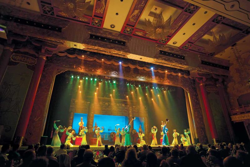 Indulge in a memorable dinner and cultural performance that re-creates the music, folk dance and historic costumes of the Tang Dynasty as part of your Treasures of China and the Yangtze voyage aboard Uniworld's Century Paragon.