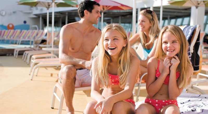 Family fun on a Royal Caribbean cruise. 