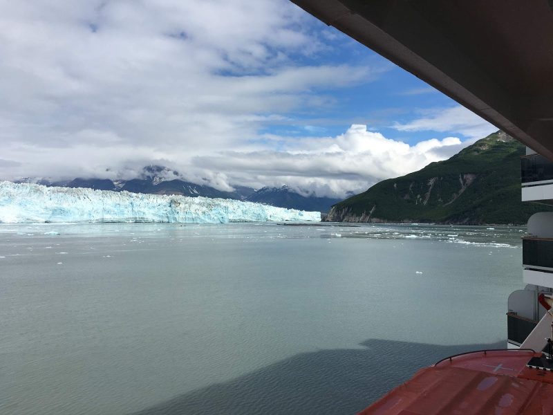 A shot of Hubbard Glacier from ms Oosterdam.