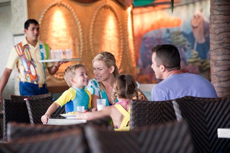 Head to Cabanas on Disney Dream for a casual food court restaurant on deck 11 toward the back of the ship, open for breakfast, lunch and dinner.
