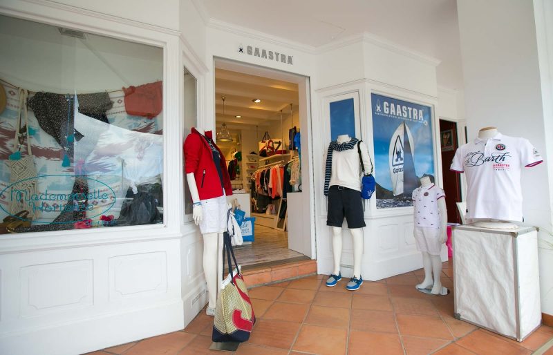 A fashion shop on the main drag of Gustavia, St. Barts.