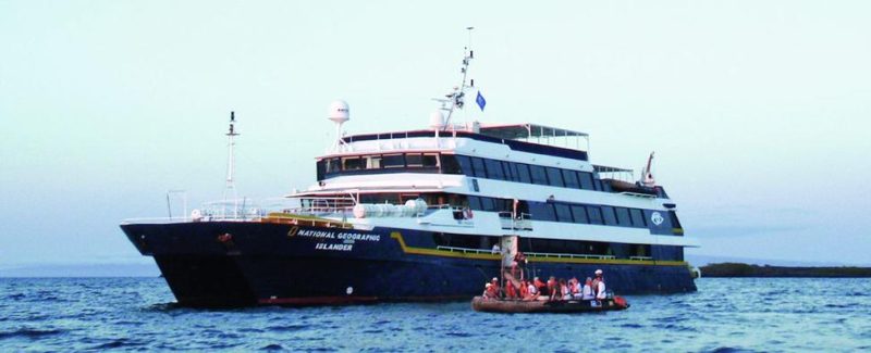 National Geographic Islander calls on the Galápagos archipelago.