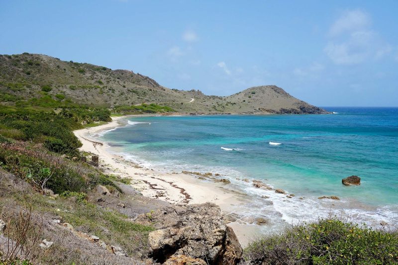 Anse de Toiny, a remote beach on St. Barts.
