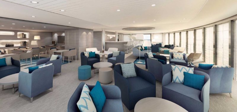 Spend an afternoon in the Observatory Lounge on your Ponant sailing.