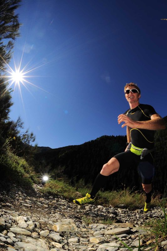 The temperate climate of the Cote d'Azur makes it a great vacation spot for runners.